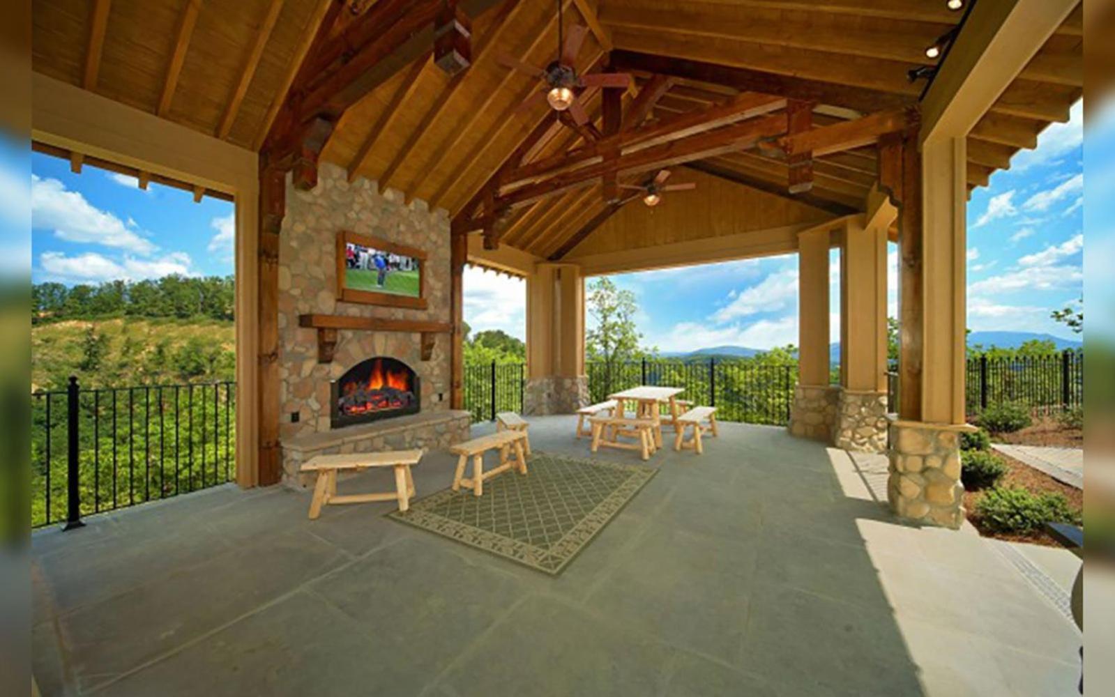 Star Gazer Villa Sevierville Bagian luar foto
